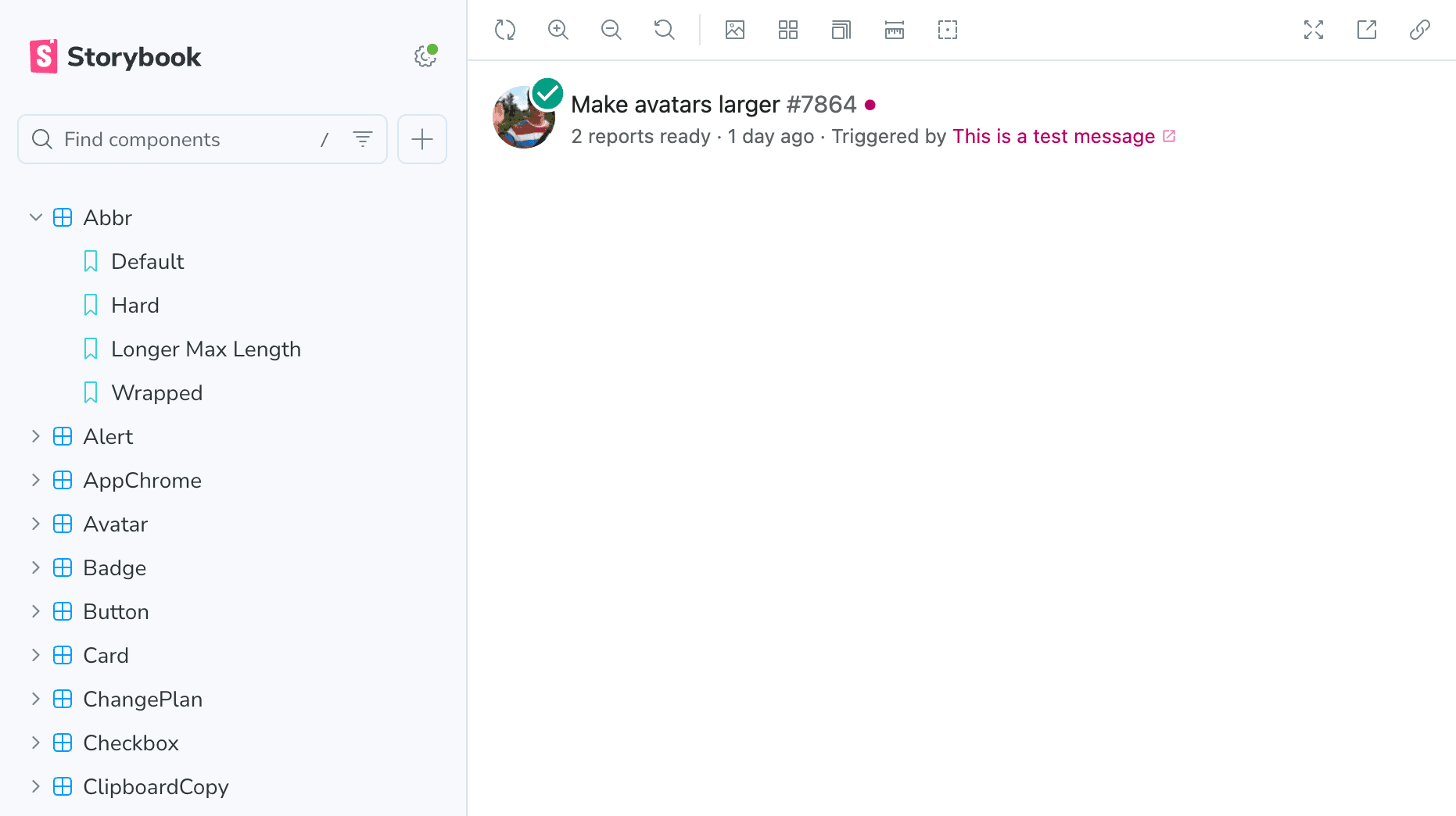 Screenshot testing for Storybook in action